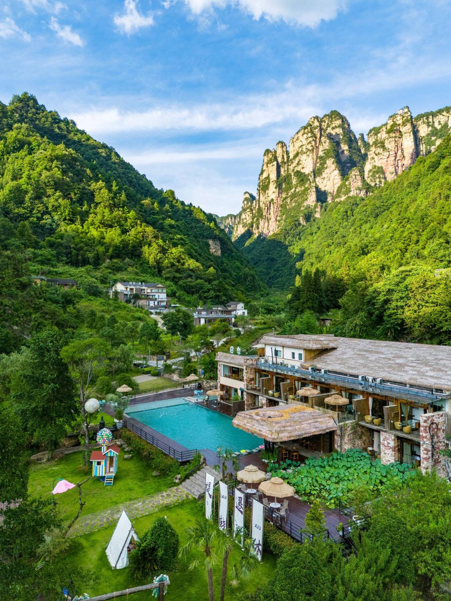 Homeward Mountain Resort Zhangjiajie Dış mekan fotoğraf